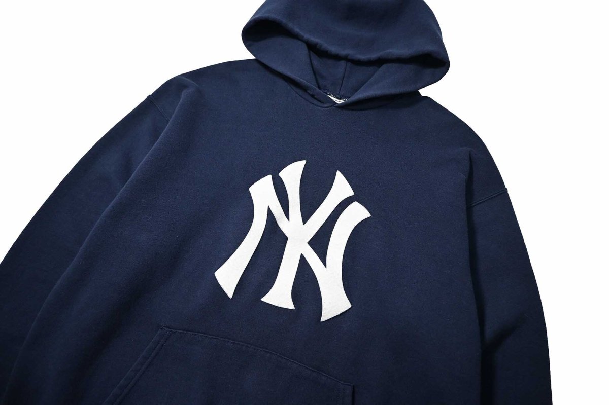 画像2: Used Lee Sweat Hoodie "New York Yankees" (2)