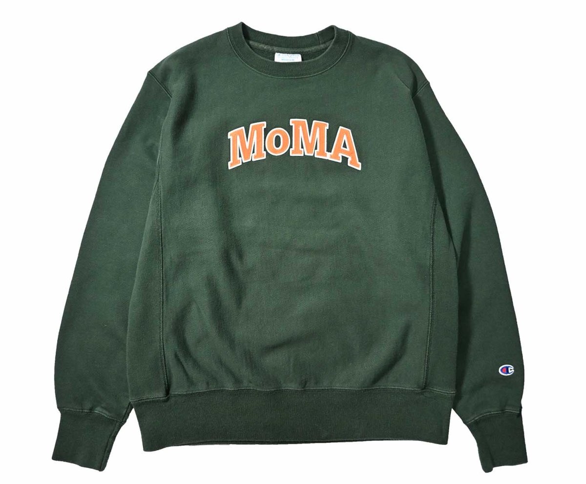 画像1: Used Champion Reverse Weave Sweat Shirt "MoMA" (1)