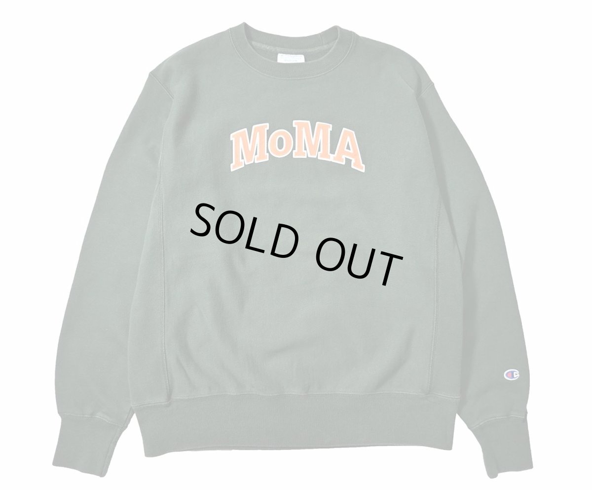 画像1: Used Champion Reverse Weave Sweat Shirt "MoMA" (1)