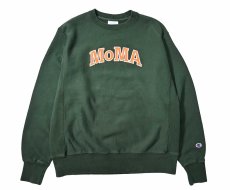 画像1: Used Champion Reverse Weave Sweat Shirt "MoMA" (1)