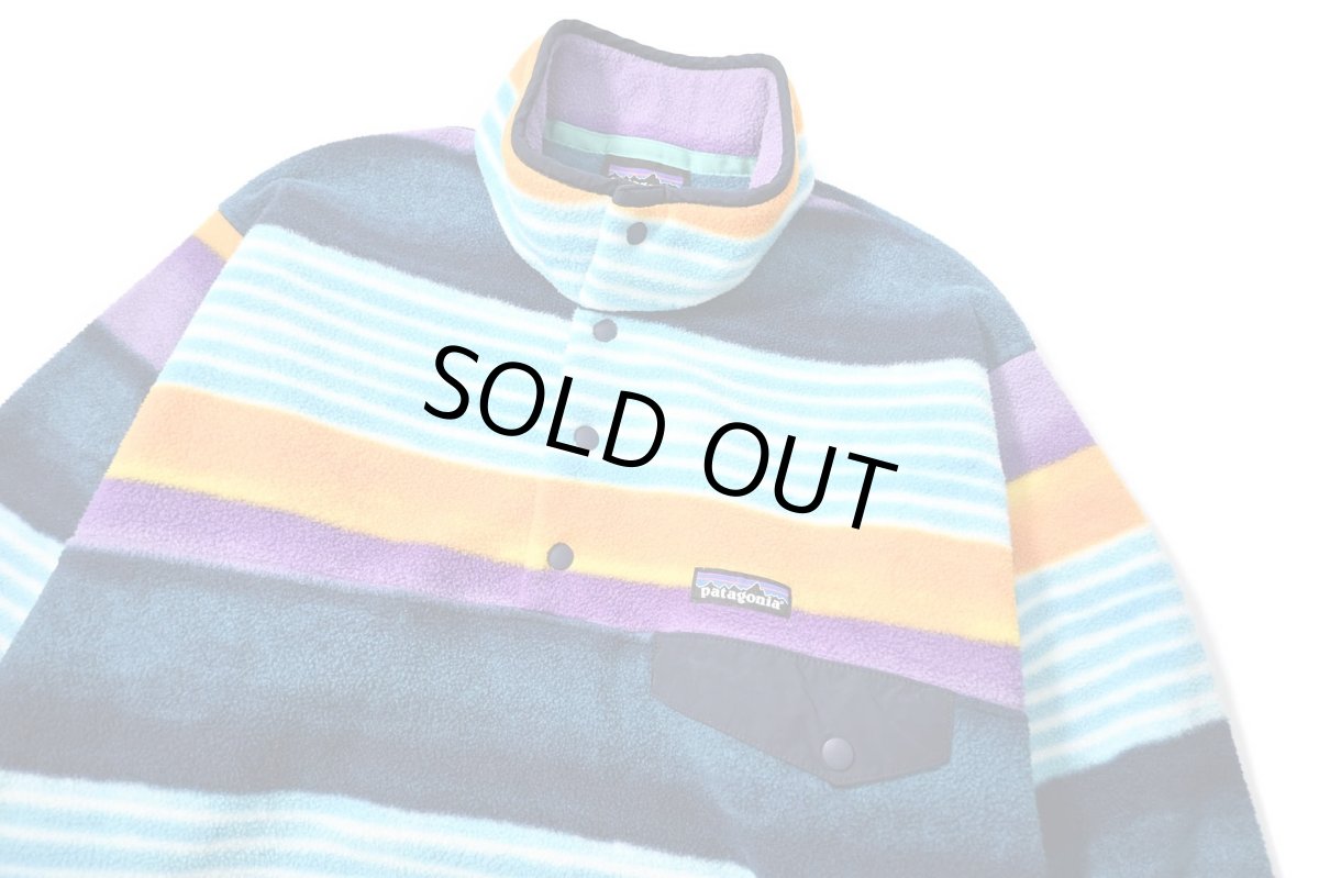 画像2: Used patagonia Lightweight Synchilla Snap-T Pullover パタゴニア (2)