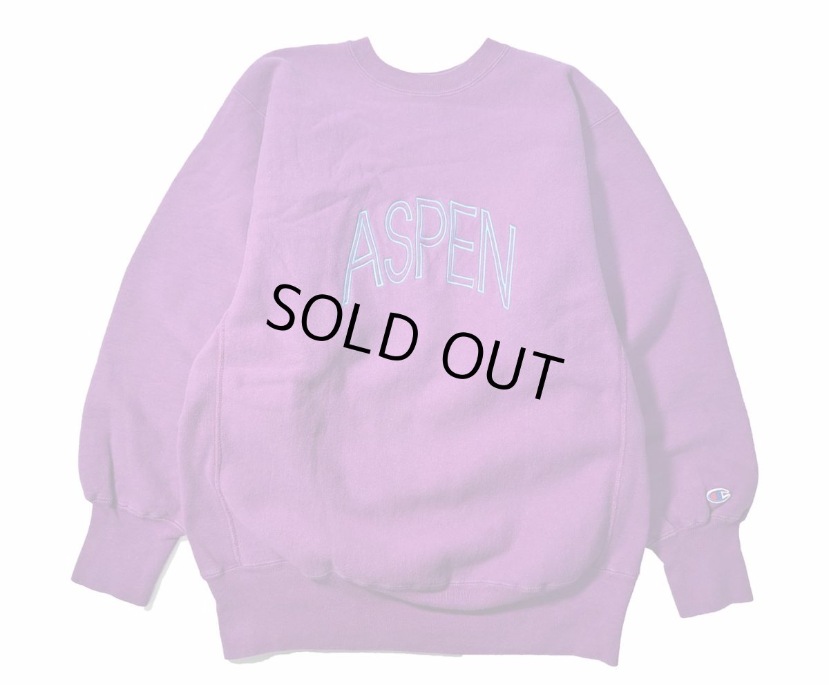 画像1: 90s Used Champion Reverse Weave Sweat Shirt "Aspen" made in USA (1)