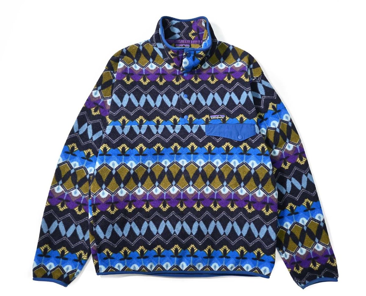 画像1: Used patagonia Lightweight Synchilla Snap-T Pullover パタゴニア (1)