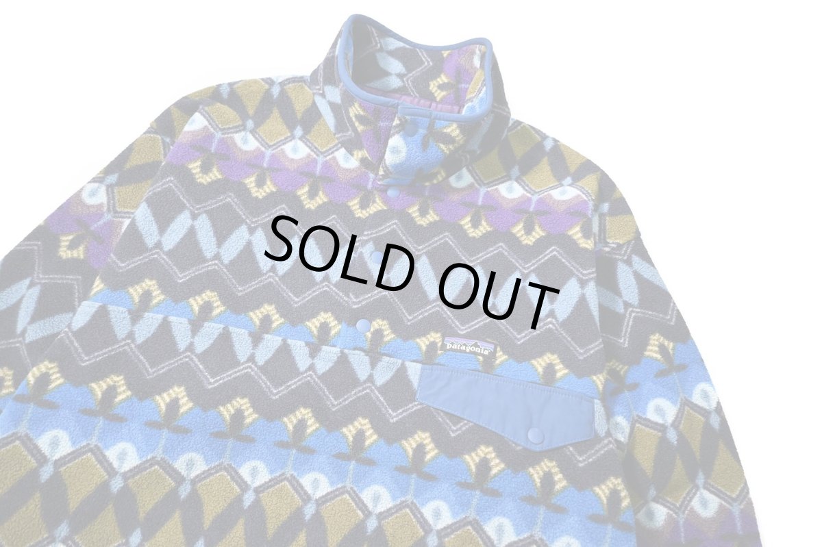 画像2: Used patagonia Lightweight Synchilla Snap-T Pullover パタゴニア (2)