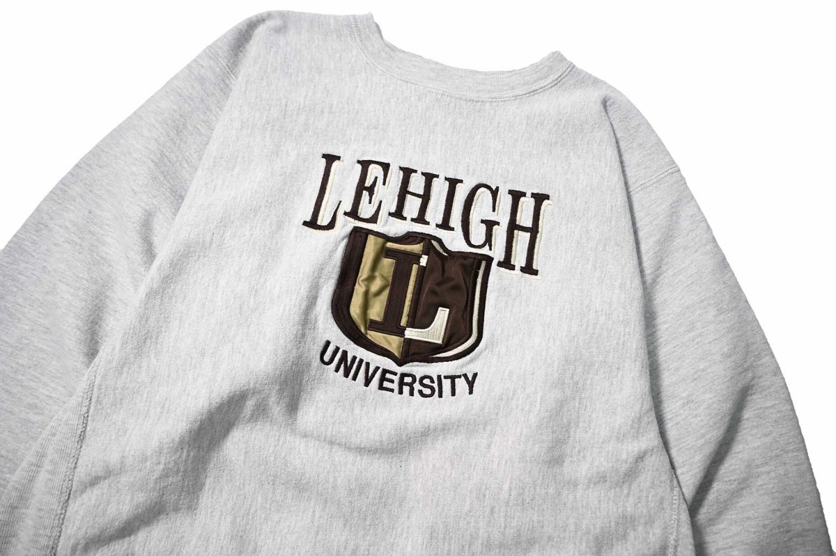 画像2: 90s Used Champion Reverse Weave Sweat Shirt "Lehigh University" made in USA (2)