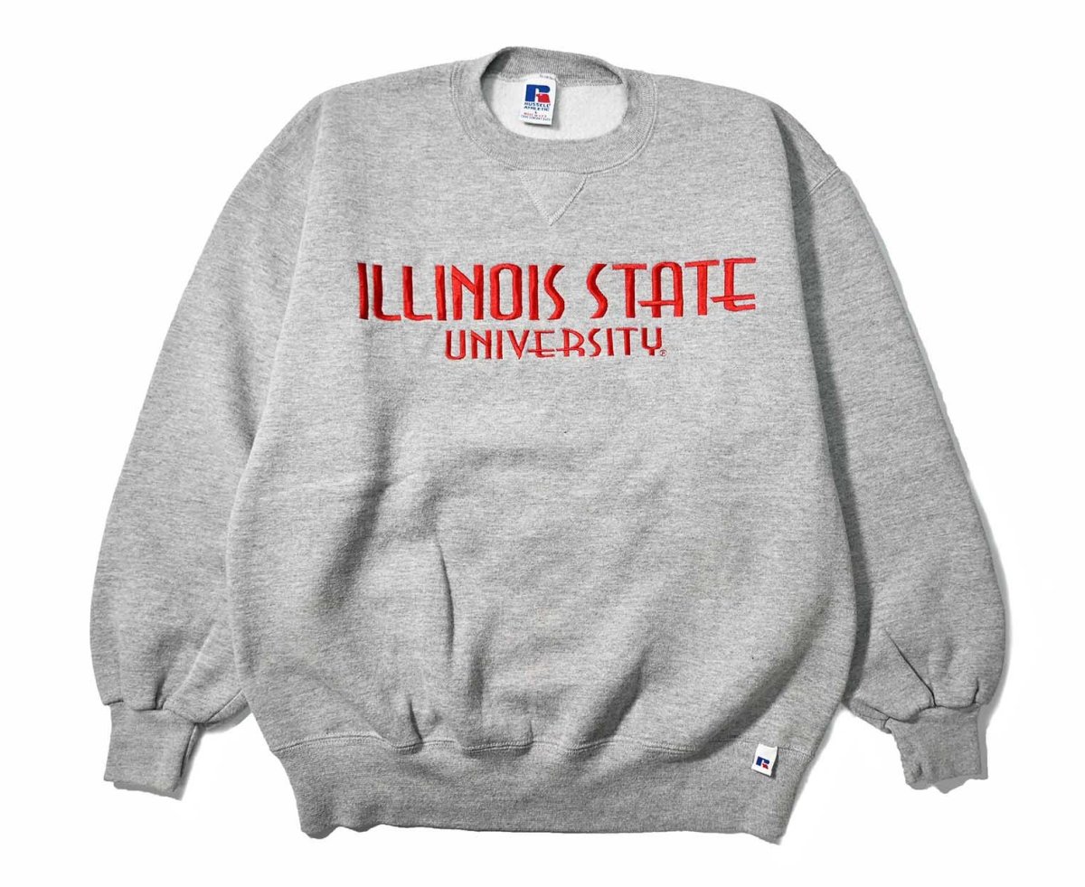 画像1: Used Russell Athletic Sweat Shirt "Illinois State University" made in USA (1)