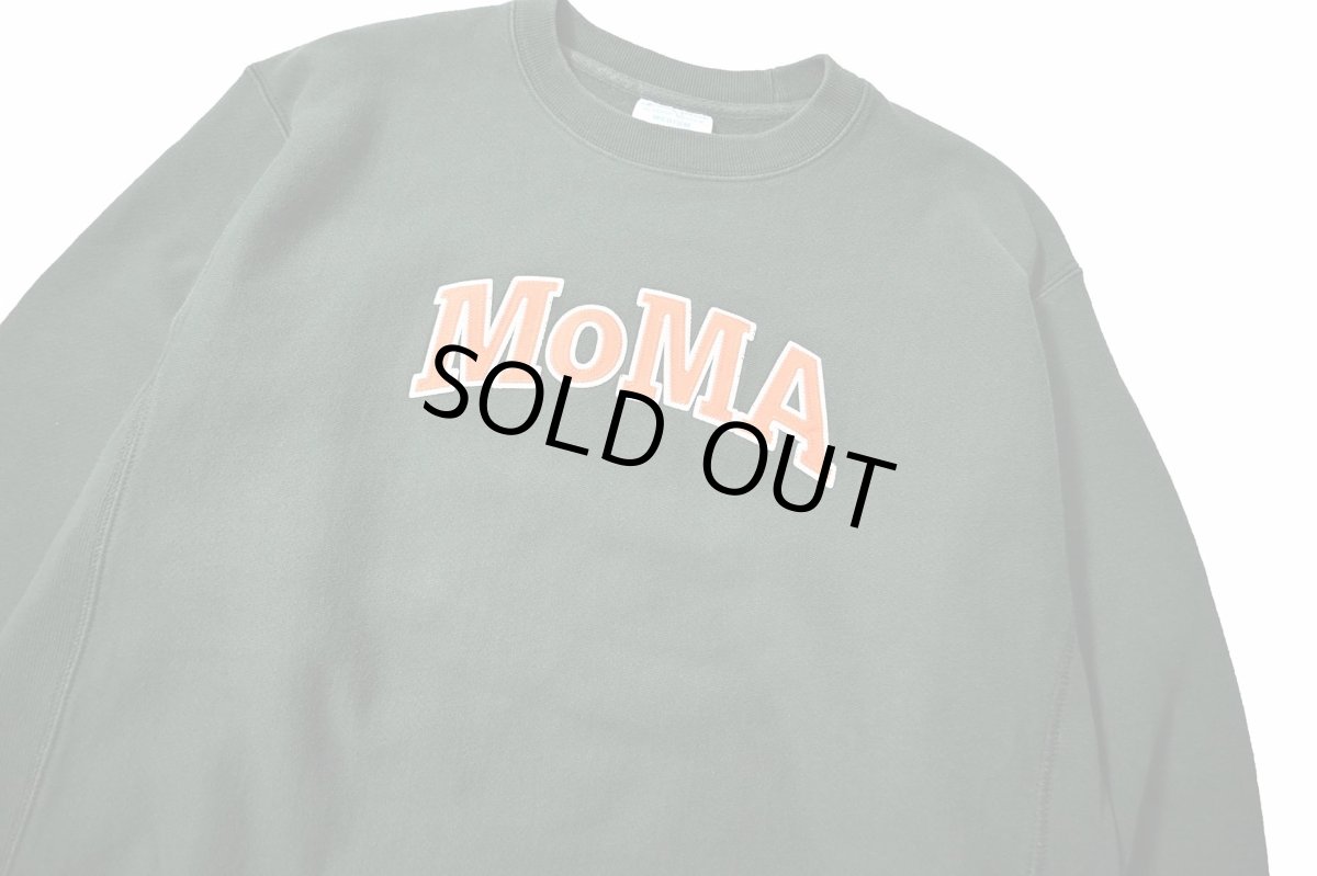 画像2: Used Champion Reverse Weave Sweat Shirt "MoMA" (2)