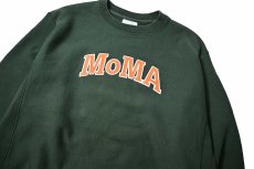 画像2: Used Champion Reverse Weave Sweat Shirt "MoMA" (2)