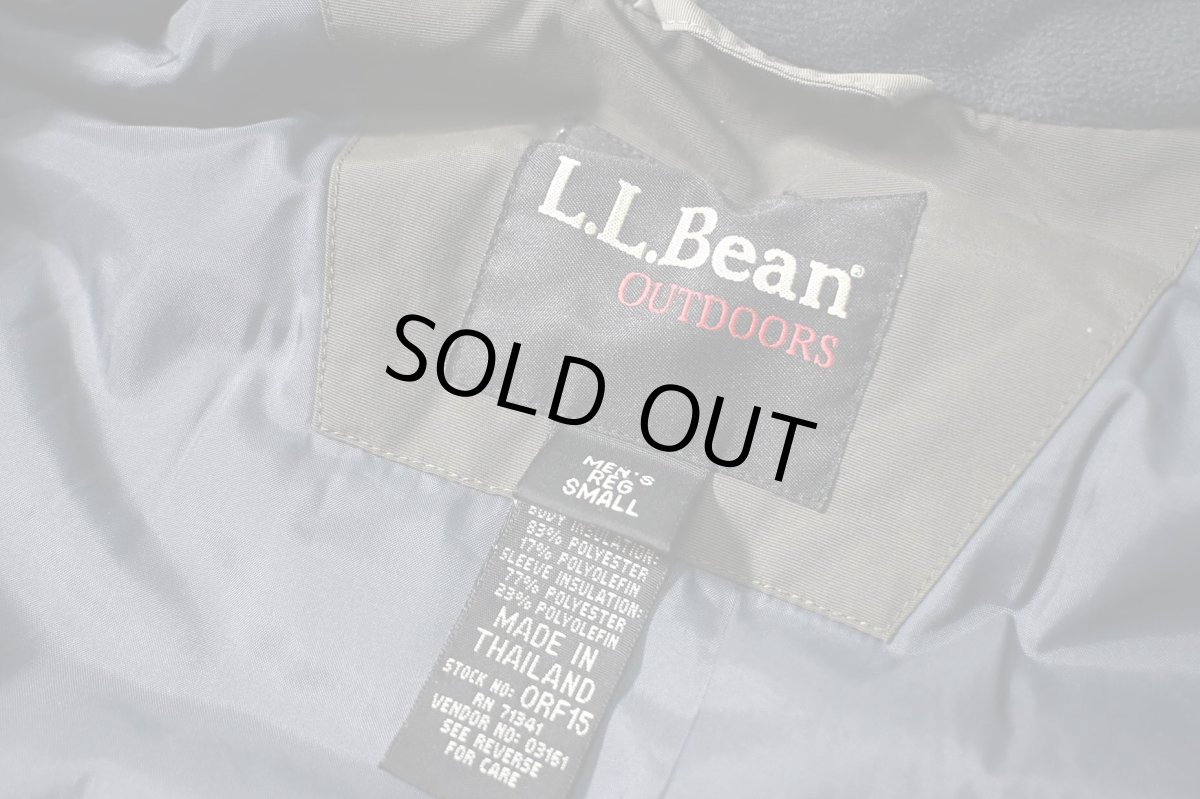 画像8: Used L.L.Bean Insulation Nylon Jacket (8)