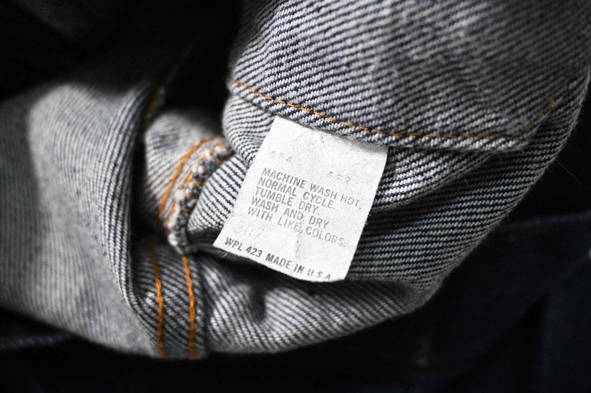 画像6: 80s Used Levi's 70506-0217 Denim Jacket made in USA (6)