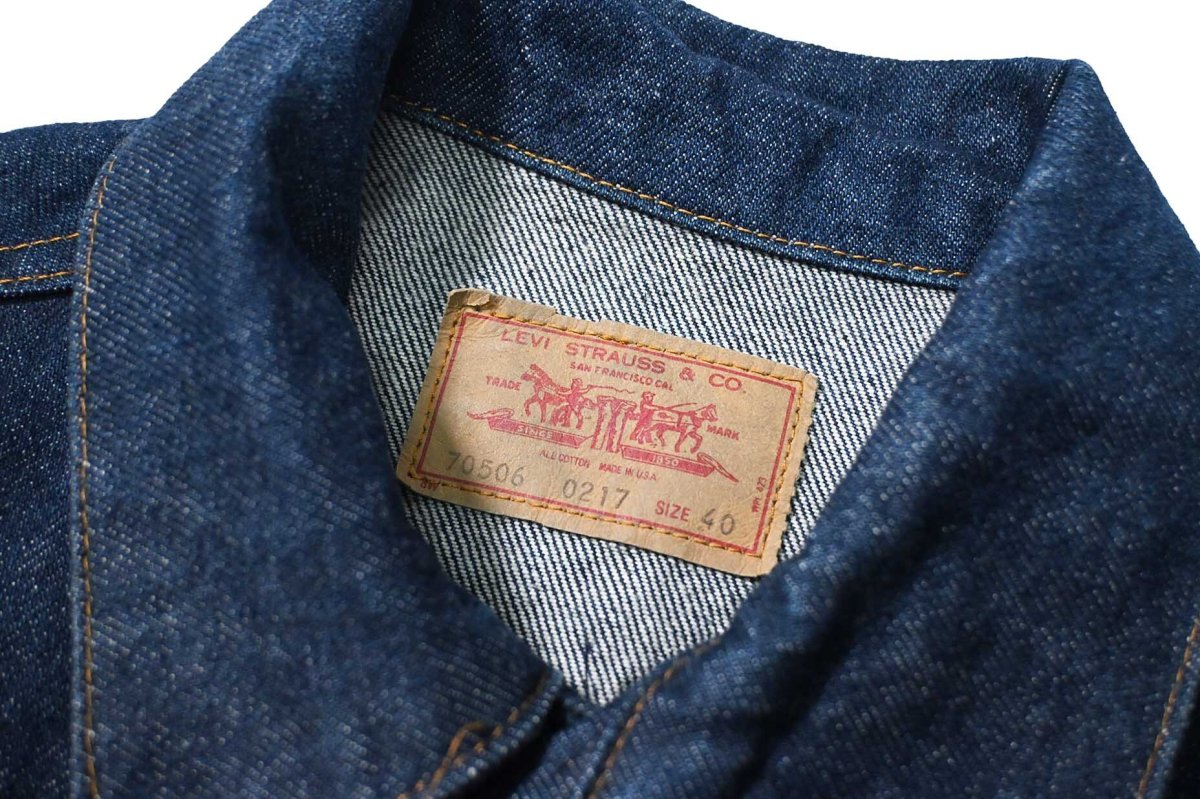 画像5: 80s Used Levi's 70506-0217 Denim Jacket made in USA (5)