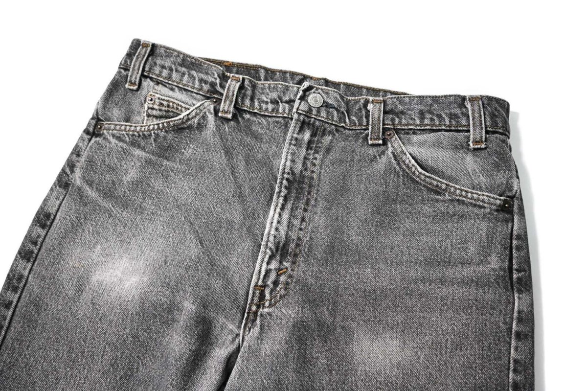 画像2: 92' Used Levi's 505 Denim Pants Black made in USA リーバイス (2)