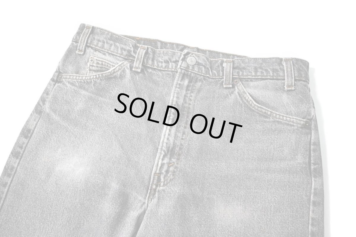 画像2: 92' Used Levi's 505 Denim Pants Black made in USA リーバイス (2)
