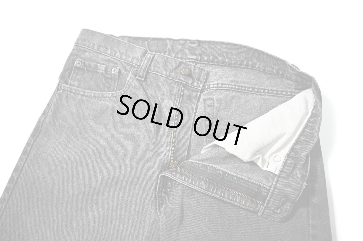 画像6: 91' Used Levi's 505 Denim Pants Black made in USA リーバイス (6)