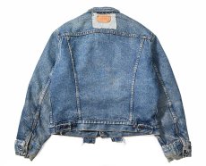 画像2: 80s Used Levi's 70506-0316 Customized Blanket Lined Denim Jacket made in USA (2)