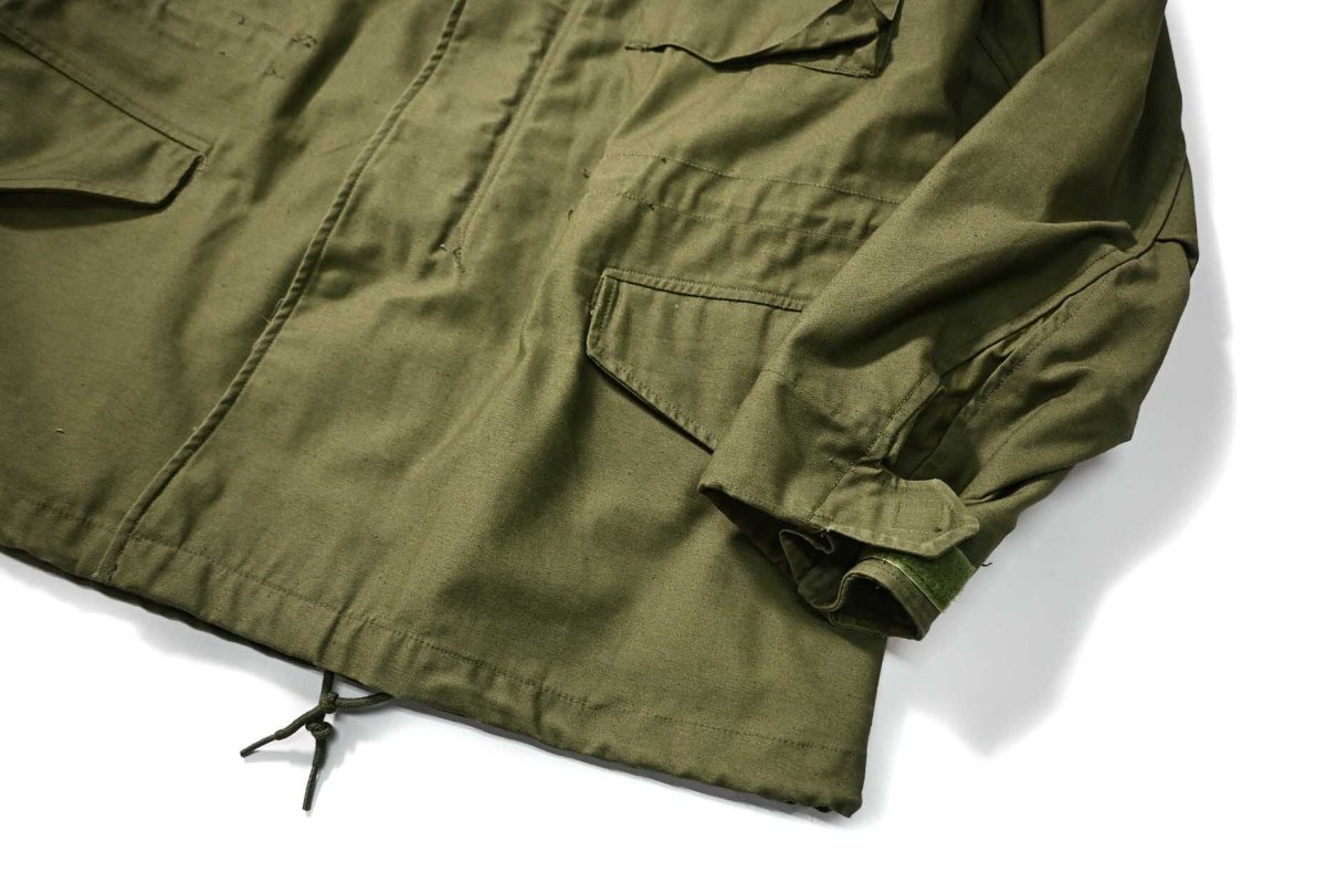 画像3: 60s Deadstock Us Military M-65 Field Jacket Aluminum Zipper (3)