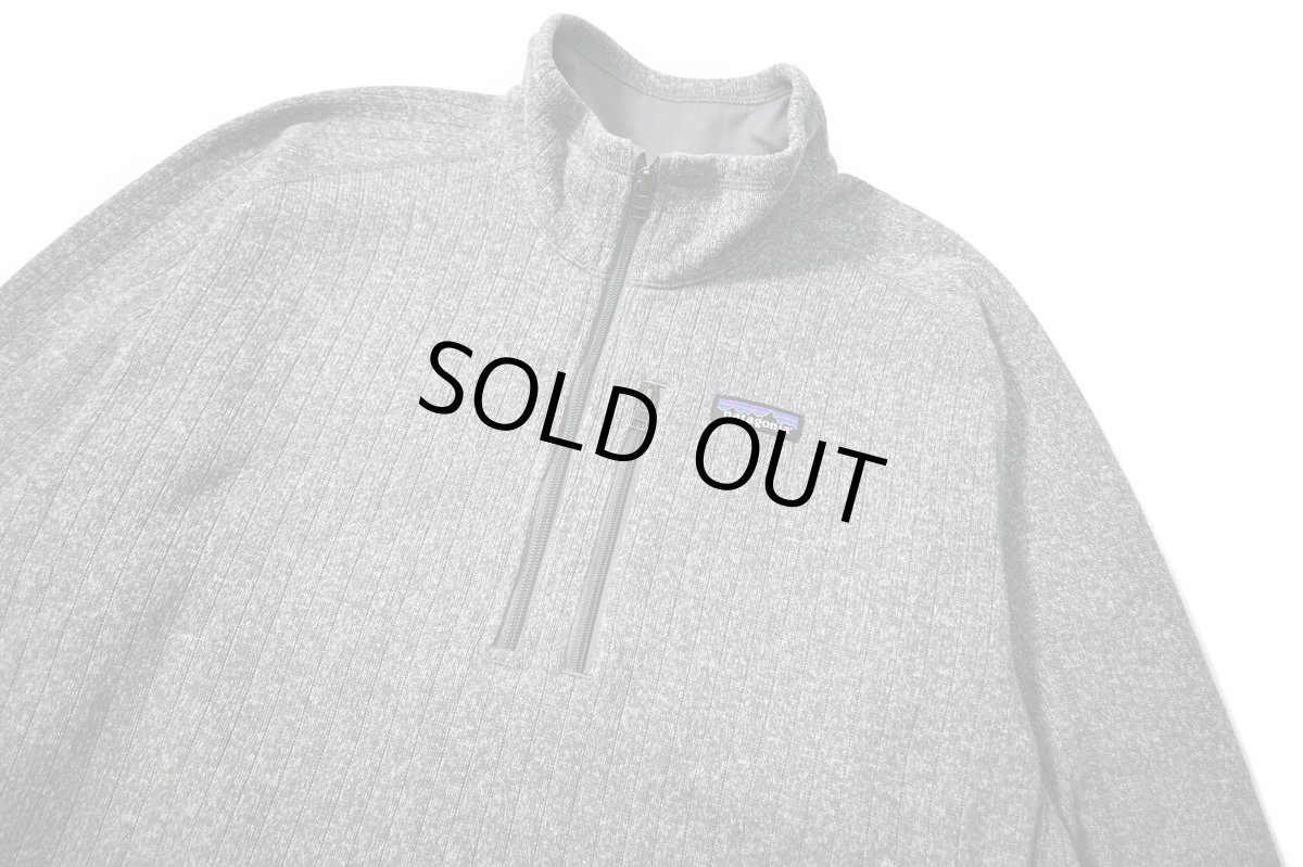 画像2: Used patagonia Better Sweater Rib Knit 1/4-Zip パタゴニア (2)