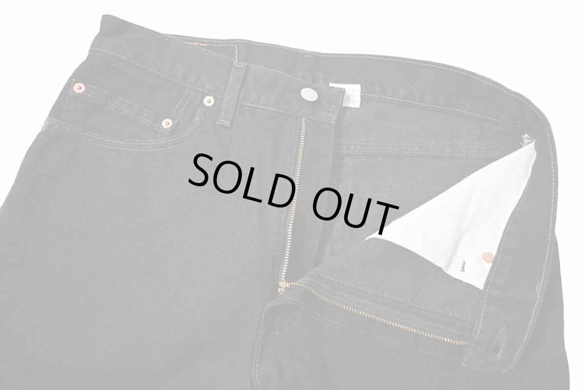 画像6: 02' Used Levi's 505 Denim Pants Black made in USA リーバイス (6)