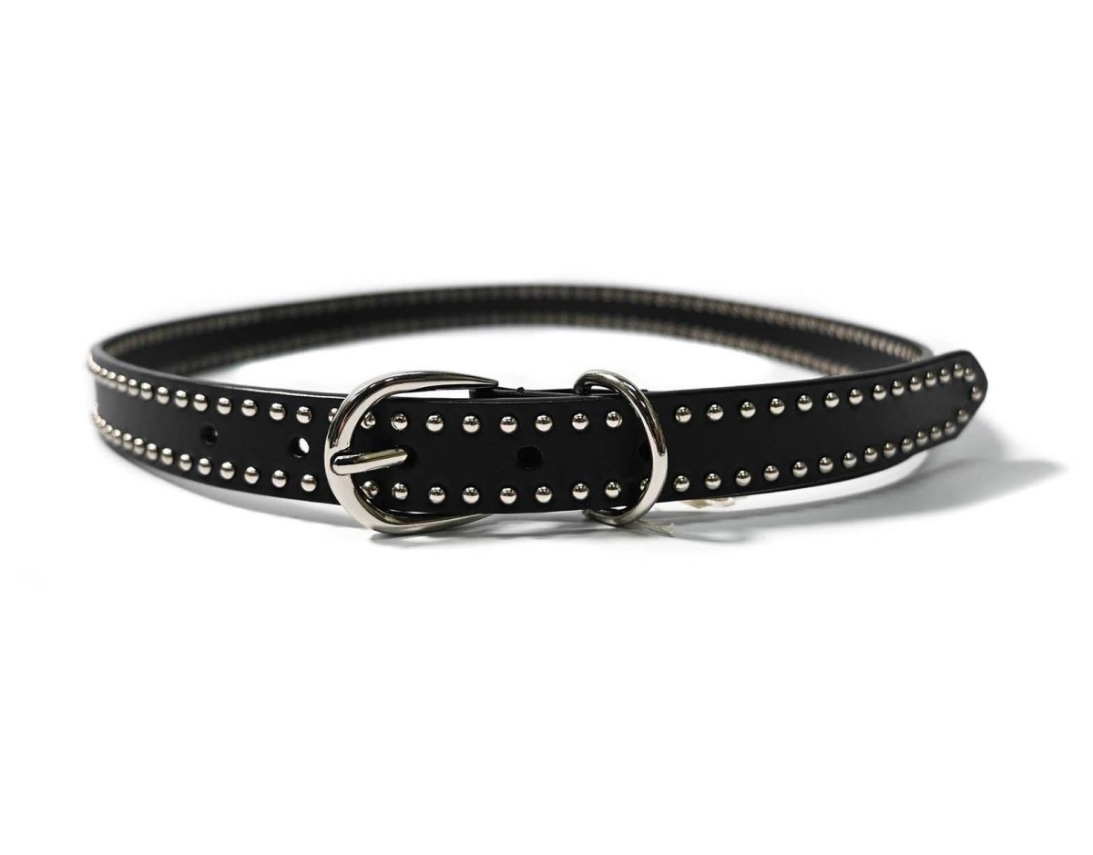 画像1: LAS CRUCES Original Studs Leather Belt (1)