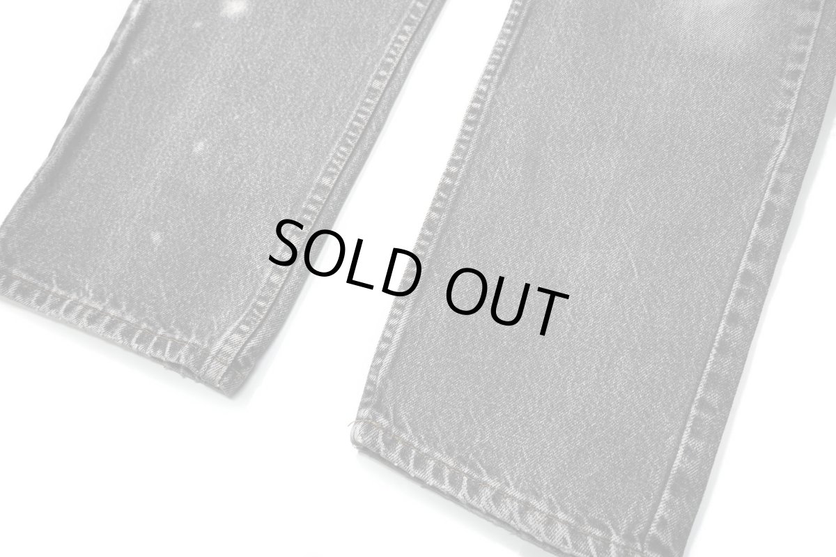 画像3: 92' Used Levi's 505 Denim Pants Black made in USA リーバイス (3)