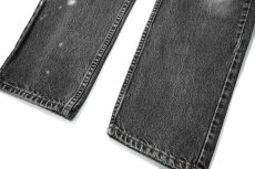 画像3: 92' Used Levi's 505 Denim Pants Black made in USA リーバイス (3)