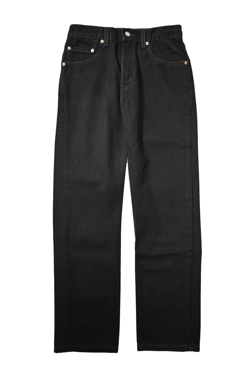 画像1: 01' Used Levi's 505 Denim Pants Black made in USA リーバイス (1)