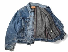画像6: 80s Used Levi's 70506-0316 Customized Blanket Lined Denim Jacket made in USA (6)