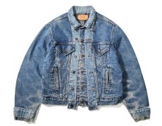 画像1: 80s Used Levi's 70506-0316 Customized Blanket Lined Denim Jacket made in USA (1)
