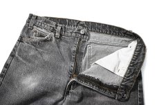 画像6: 92' Used Levi's 505 Denim Pants Black made in USA リーバイス (6)