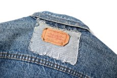 画像8: 80s Used Levi's 70506-0316 Customized Blanket Lined Denim Jacket made in USA (8)
