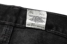 画像8: 02' Used Levi's 505 Denim Pants Black made in USA リーバイス (8)