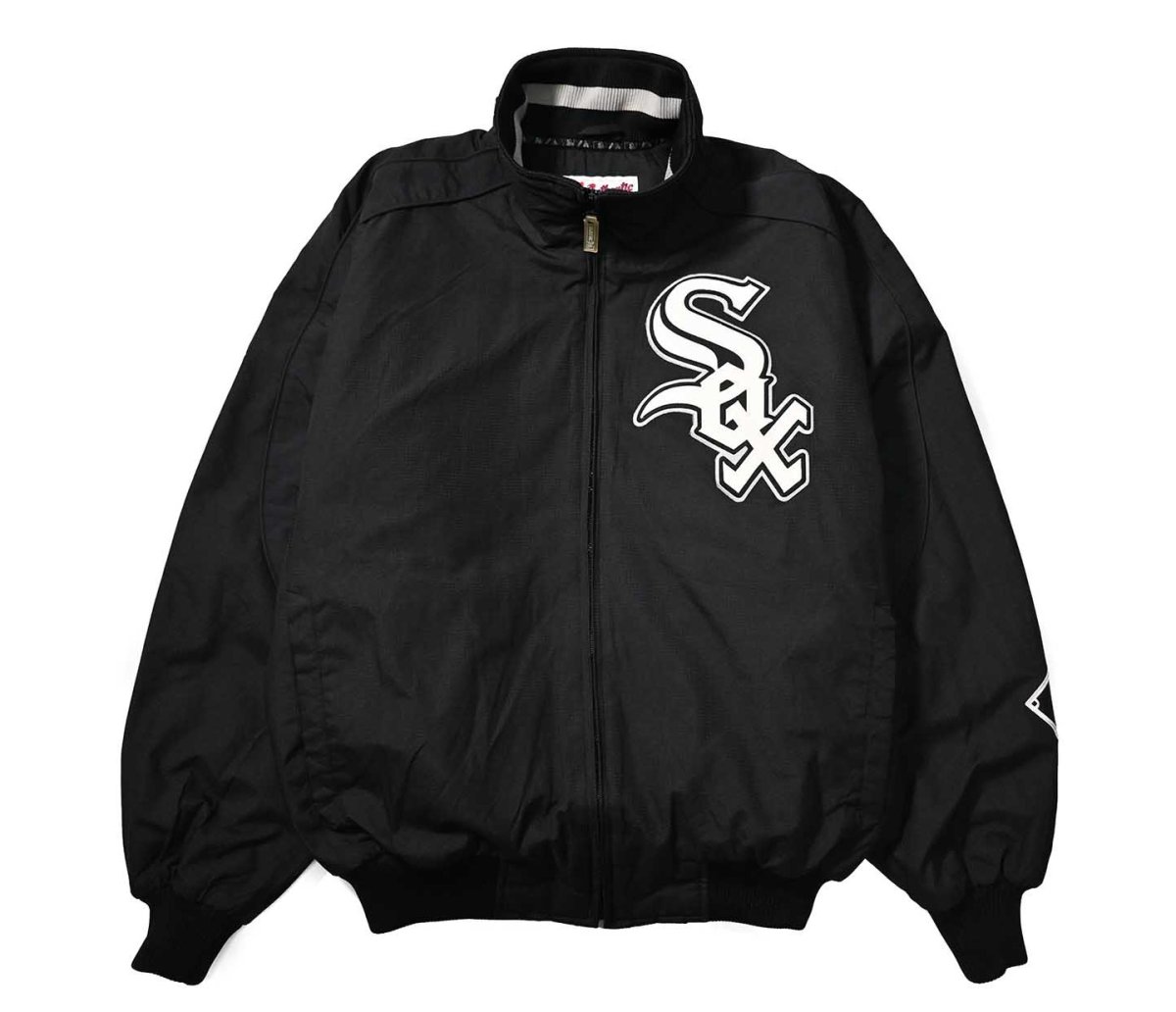 画像1: Used Majestic Chicago White Sox Shelled Fleece Jacket (1)