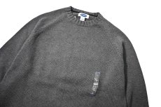 画像2: Deadstock Old Navy Cotton Knit Sweater Grey (2)