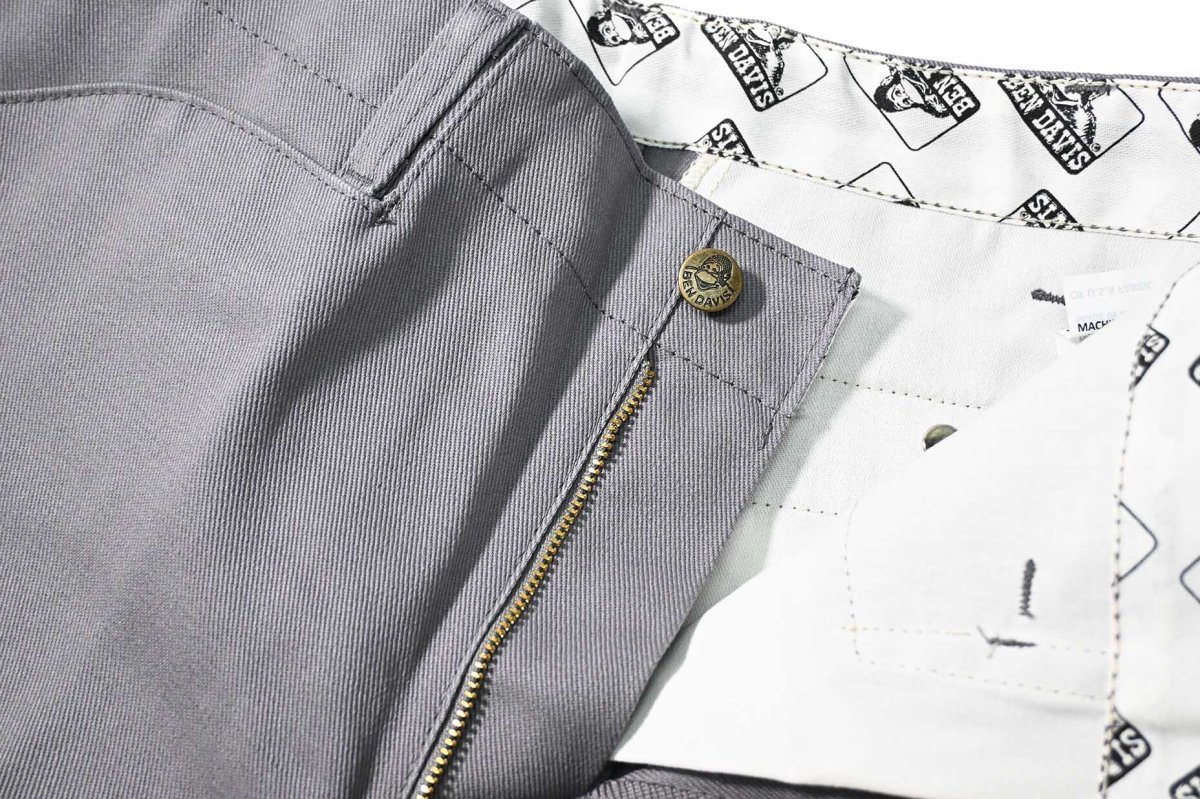 画像5: Ben Davis Gorilla Cut Pants Light Grey (5)