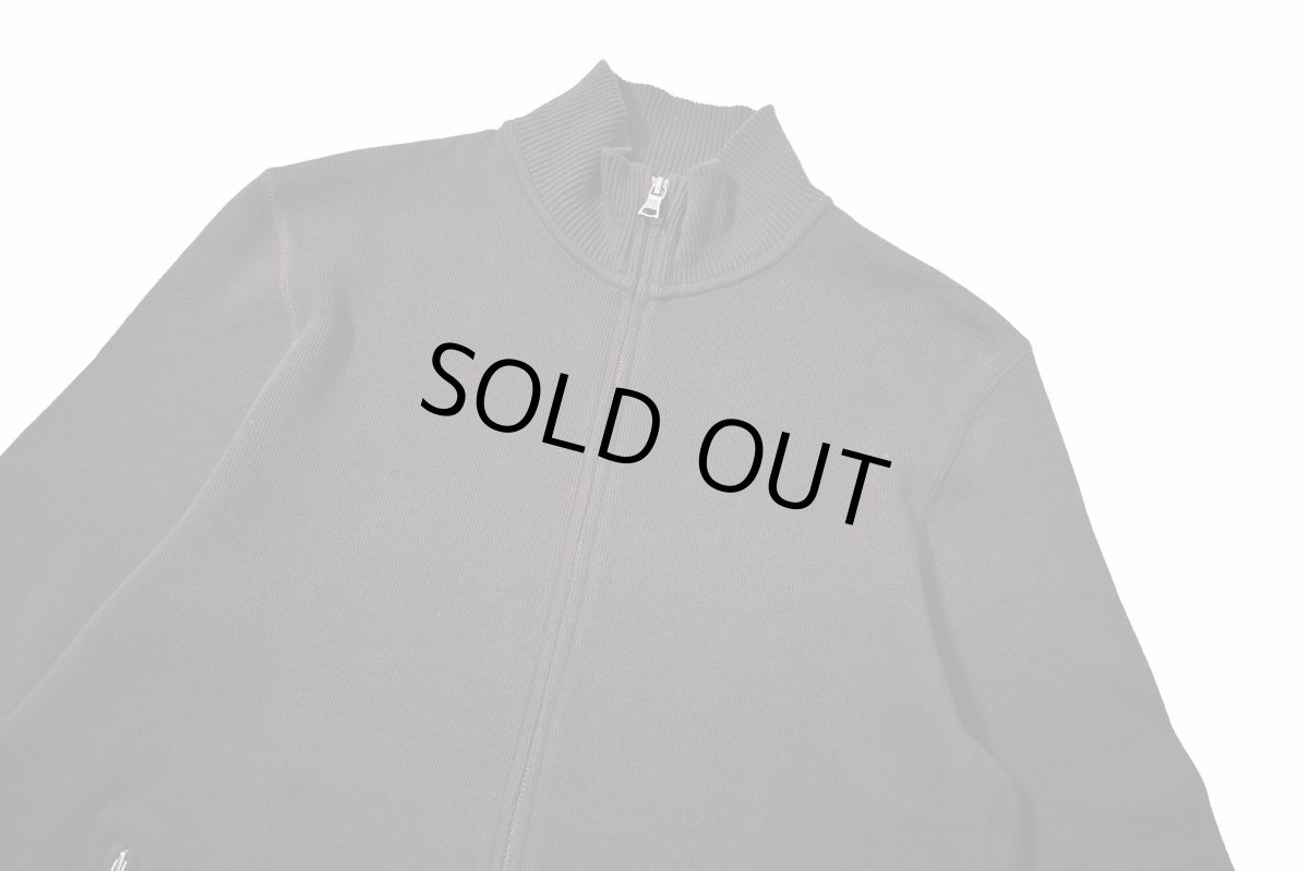 画像2: Used Banana Republic Cotton Knit Zip Sweater Brown (2)