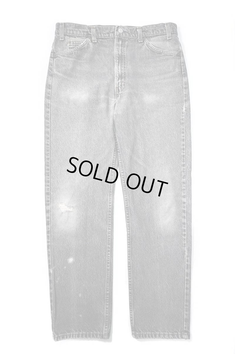 画像1: 92' Used Levi's 505 Denim Pants Black made in USA リーバイス (1)