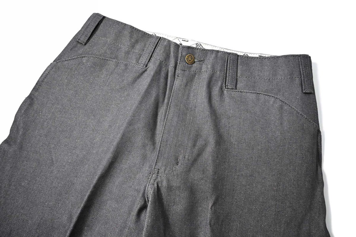 画像2: Ben Davis Gorilla Cut Pants Charcoal Denim (2)