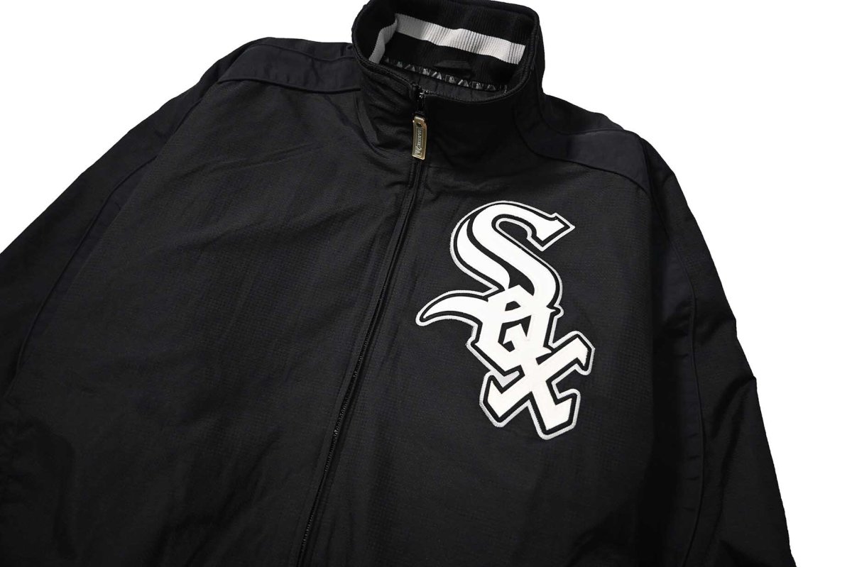 画像2: Used Majestic Chicago White Sox Shelled Fleece Jacket (2)