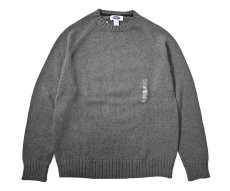 画像1: Deadstock Old Navy Cotton Knit Sweater Grey (1)