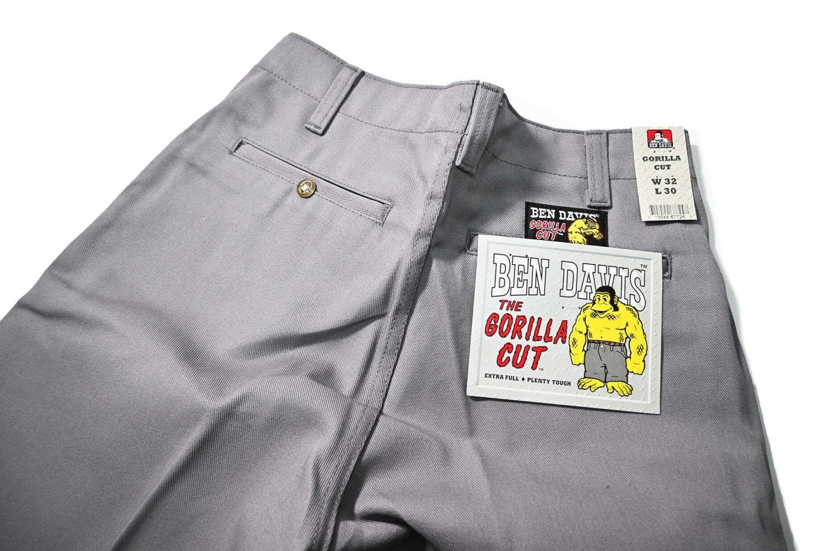 画像4: Ben Davis Gorilla Cut Pants Light Grey (4)