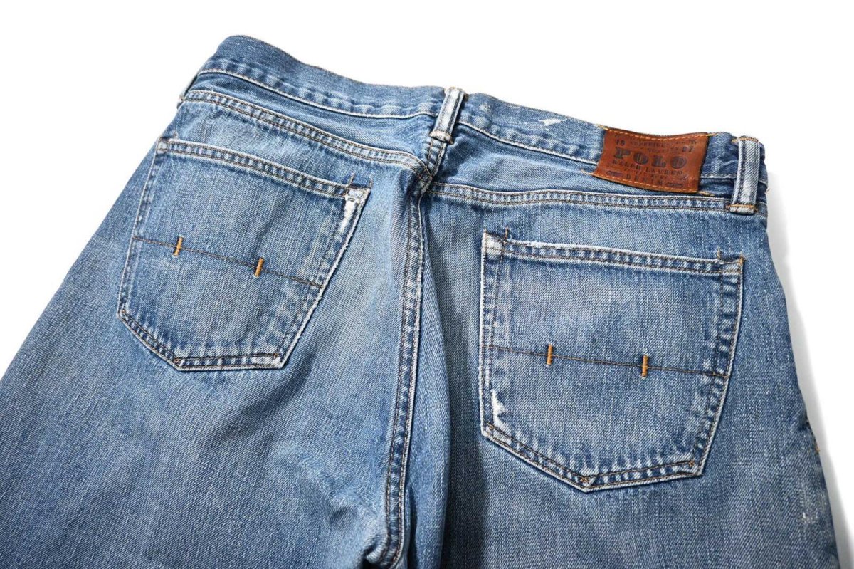 画像4: Used Polo Ralph Lauren Denim Pants ラルフローレン (4)