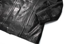画像4: Used Wilsons M.Julian Leather Coat Black (4)