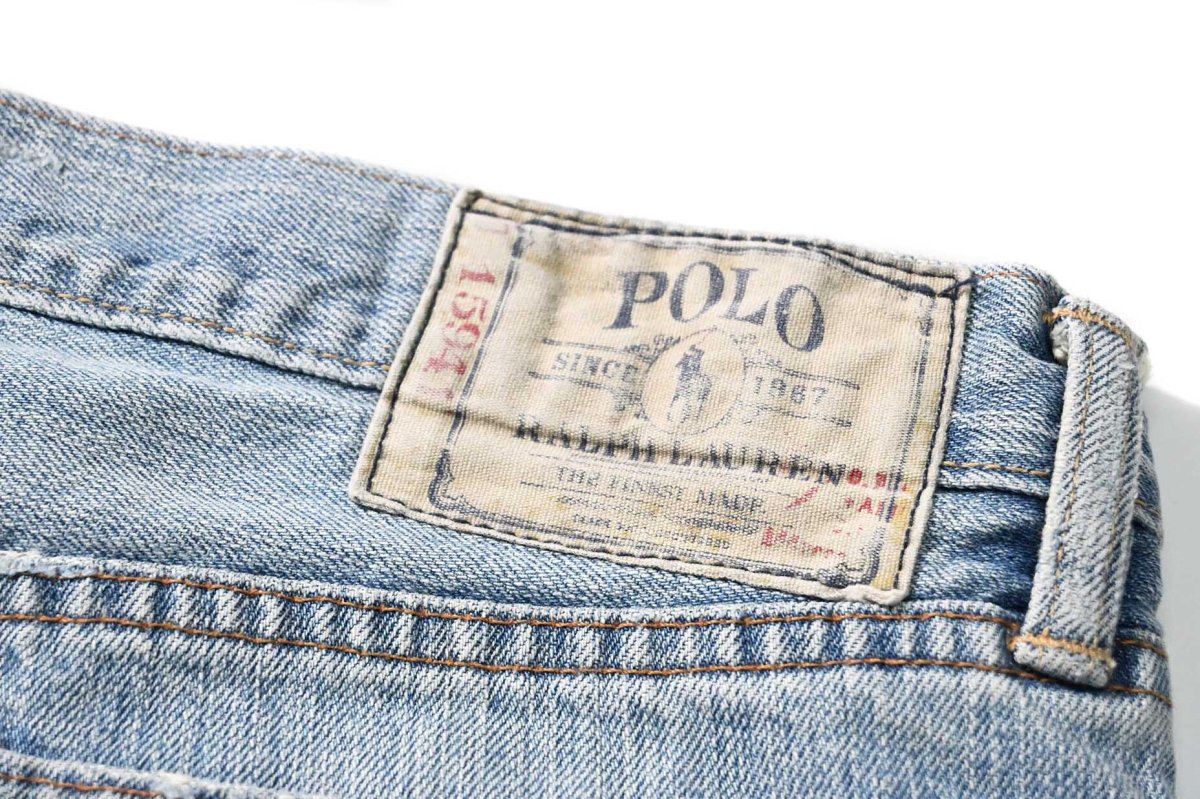 画像5: Used Polo Ralph Lauren Denim Pants ラルフローレン (5)