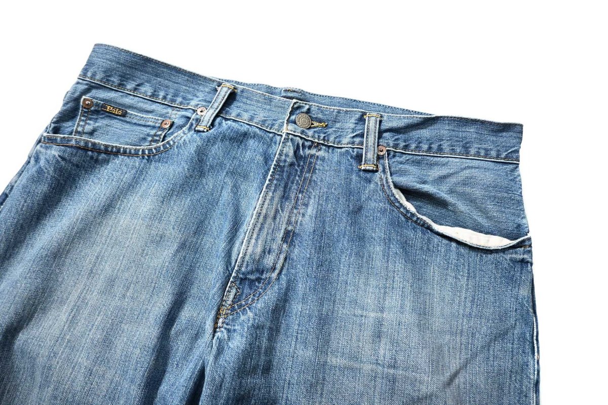 画像2: Used Polo Ralph Lauren Denim Pants ラルフローレン (2)