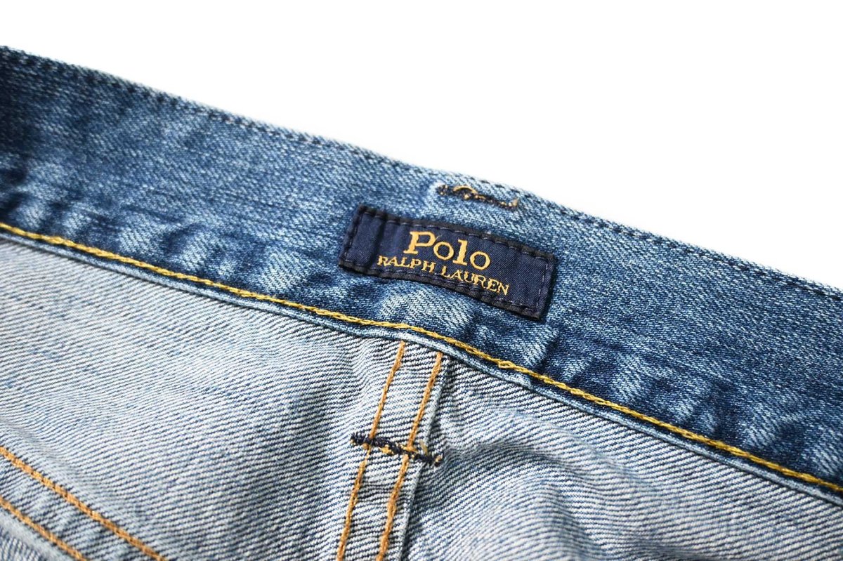 画像7: Used Polo Ralph Lauren Denim Pants ラルフローレン (7)