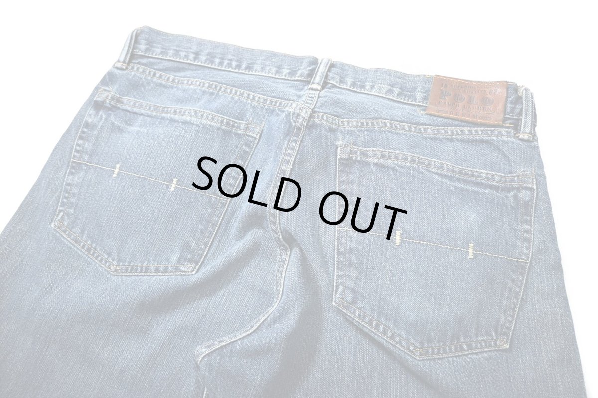 画像4: Used Polo Ralph Lauren Denim Pants ラルフローレン (4)
