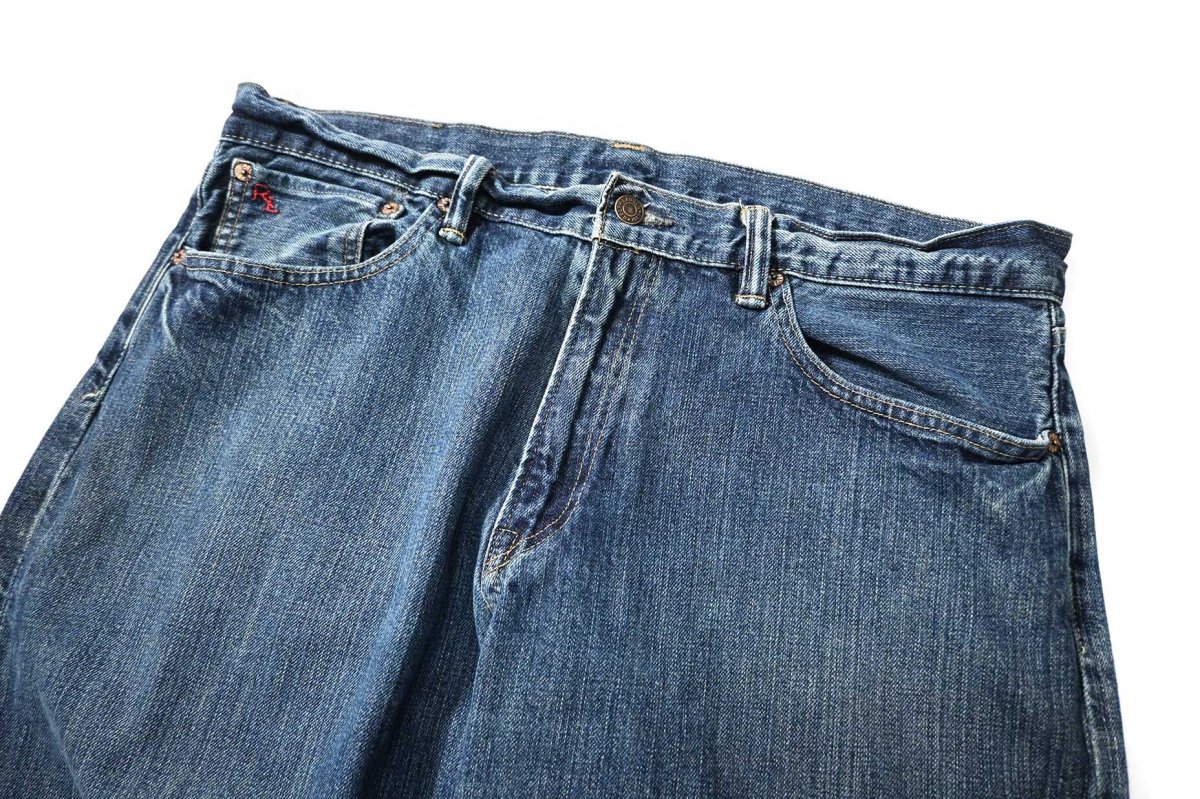 画像2: Used Polo Ralph Lauren Denim Pants ラルフローレン (2)