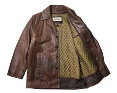 画像5: Used Wilsons M.Julian Leather Coat Brown (5)