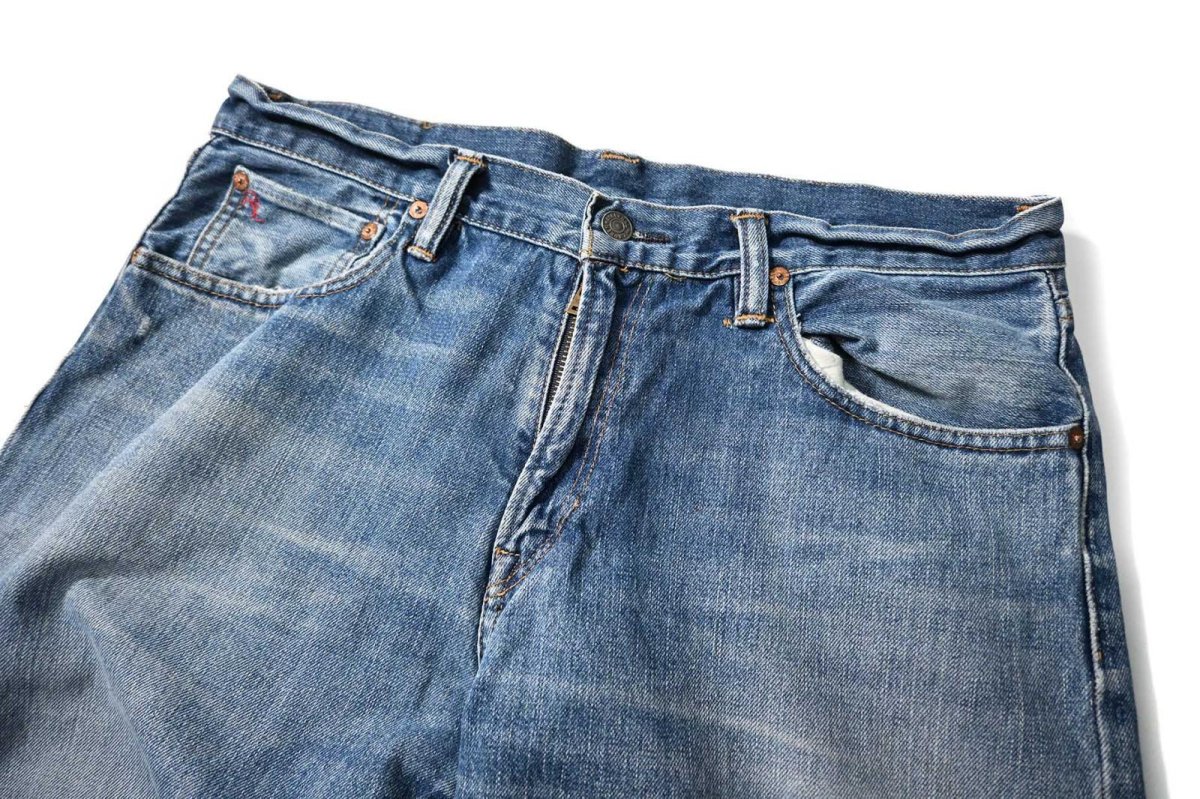 画像2: Used Polo Ralph Lauren Denim Pants ラルフローレン (2)