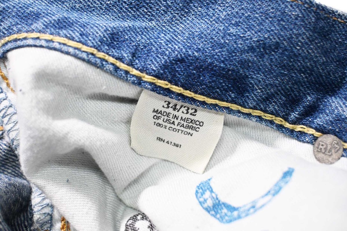 画像8: Used Polo Ralph Lauren Denim Pants ラルフローレン (8)
